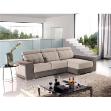 Натуральный кожаный кожаный диван для дивана (572)